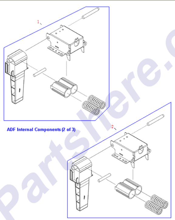 HP parts picture diagram for PF2288K041NI